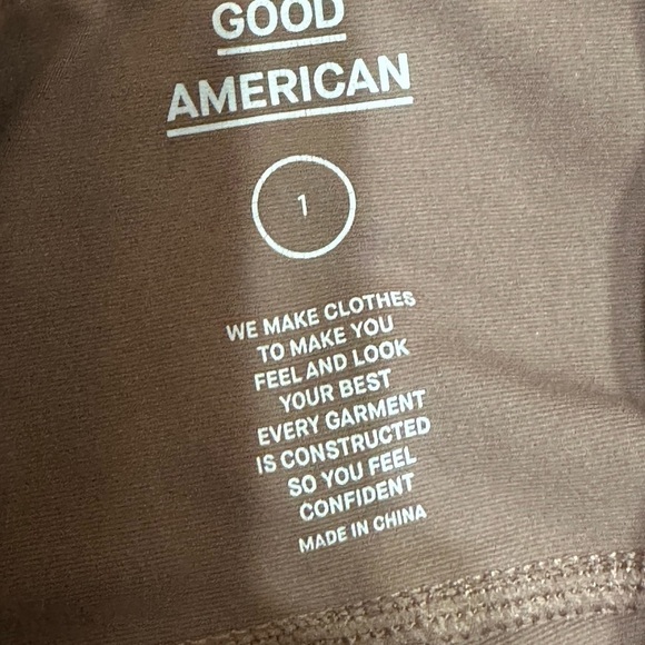 Good American size 1 metallic mid calf - Picture 4 of 6